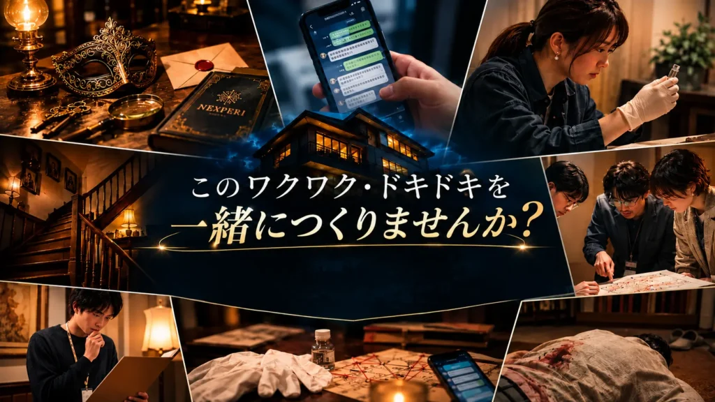 NEXPERI(ネクスペリ)が行うイベントのスタッフ募集
